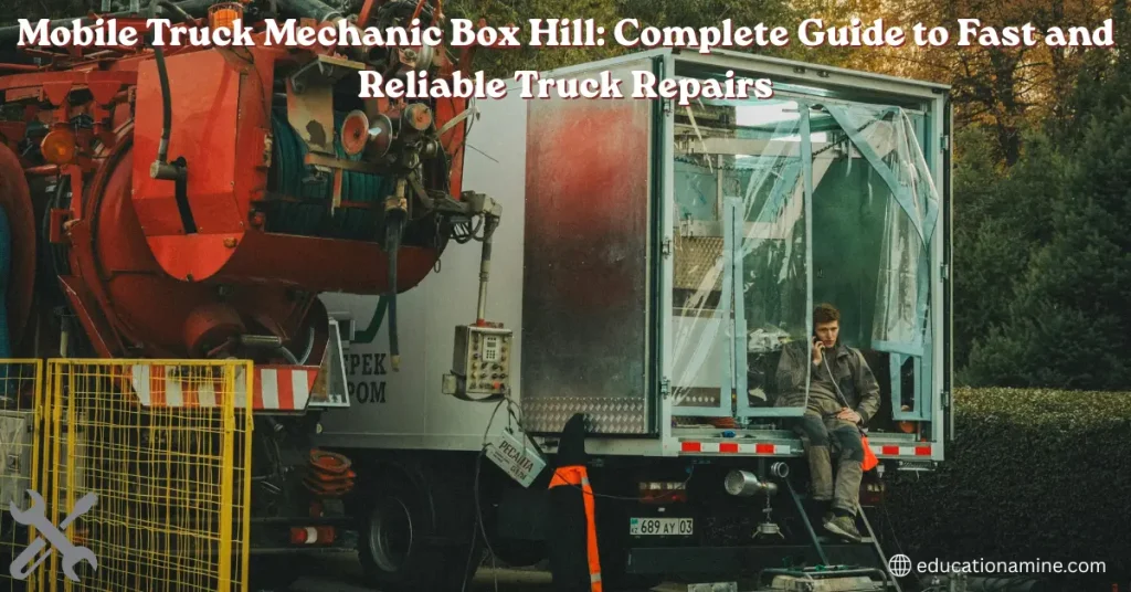 mobile truck mechanic box hill: complete guide to fast and reliable truck repairs