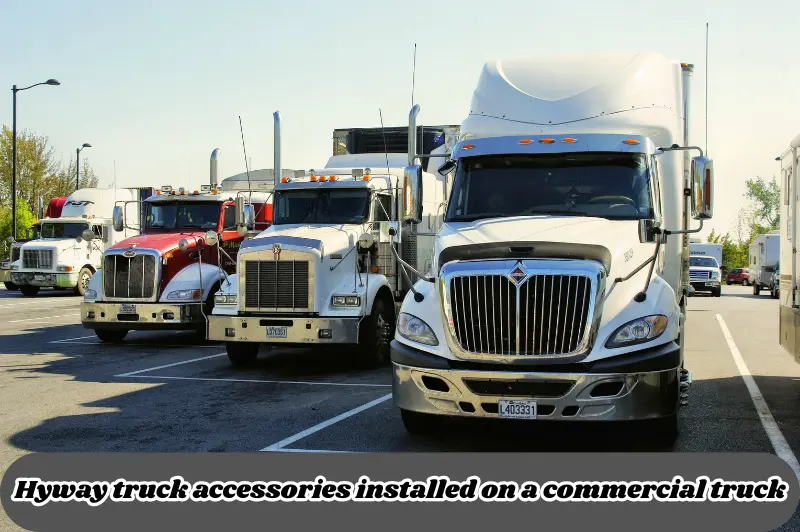 hyway truck accessories installed on a commercial truck