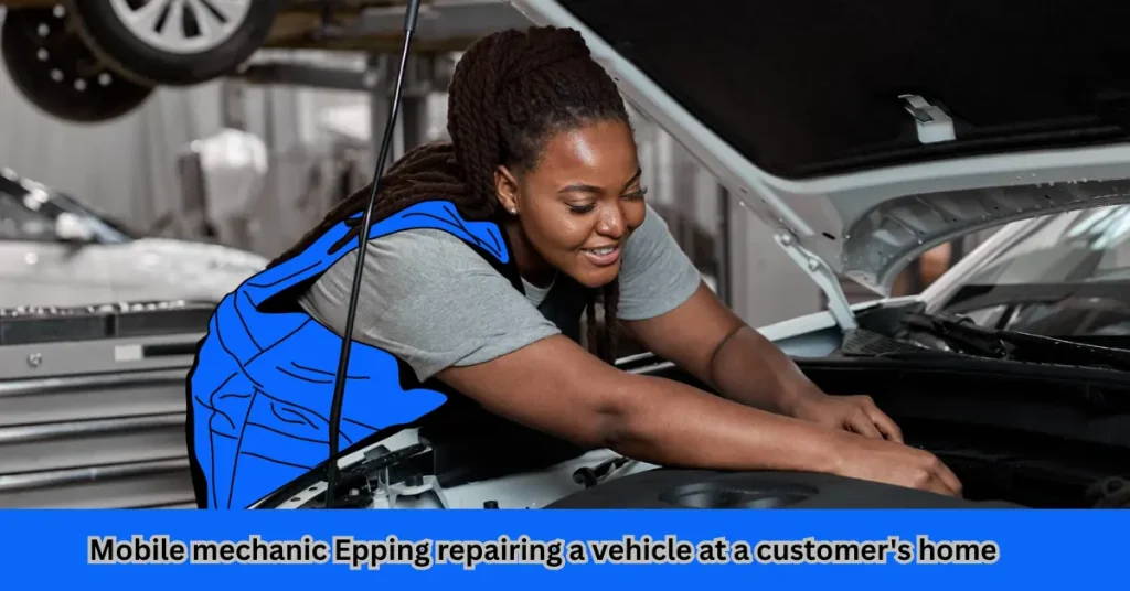 Mobile mechanic Epping repairing a vehicle at a customer's home (1)