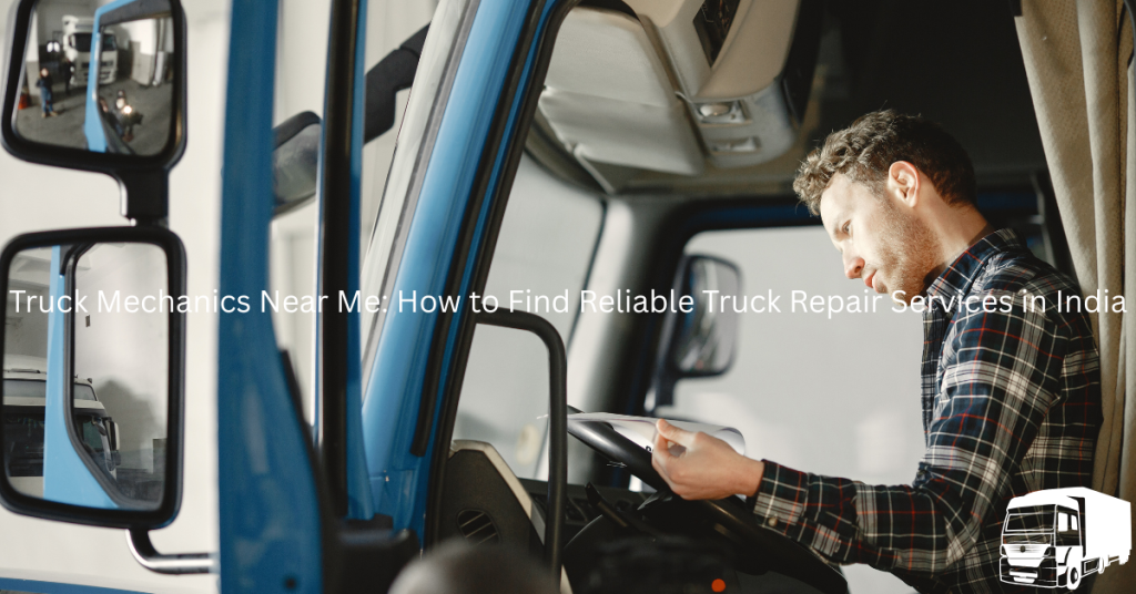 truck mechanics near me: how to find reliable truck repair services in india