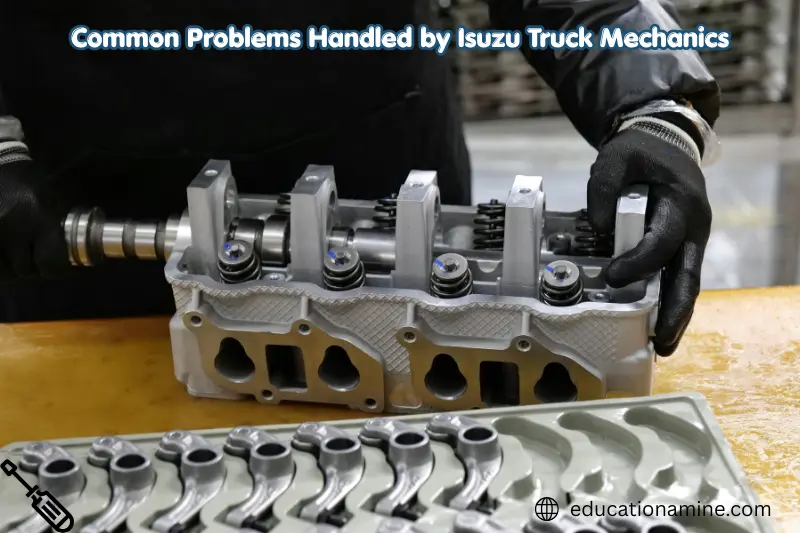common problems handled by isuzu truck mechanics