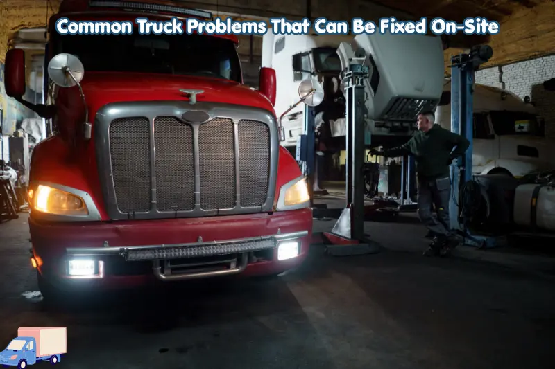 common truck problems that can be fixed on-site