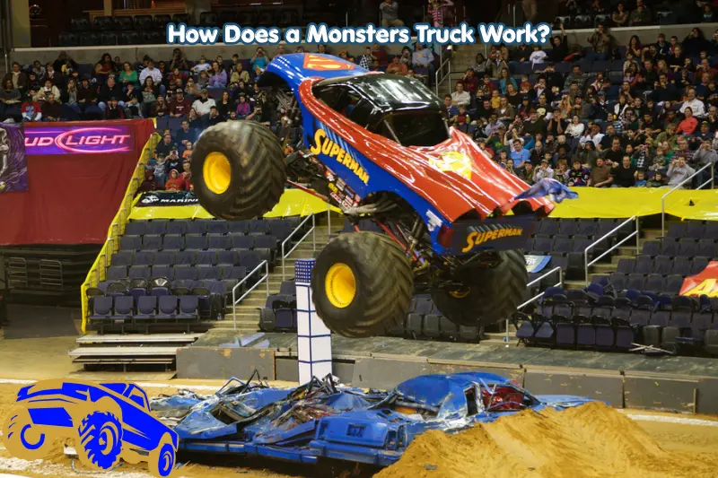 how does a monsters truck work?