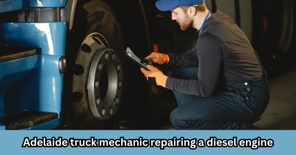 Adelaide Truck Mechanic: Complete Guide to Professional Truck Repair & Maintenance adelaide truck mechanic repairing a diesel engined a heading