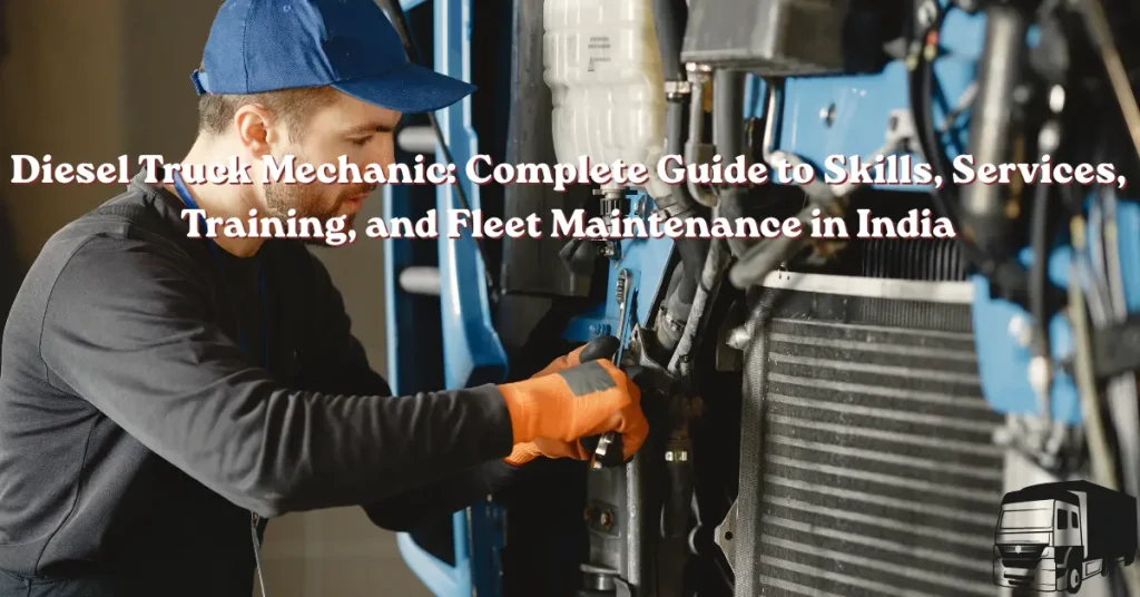 diesel truck mechanic complete guide to skills, services, training, and fleet maintenance in india