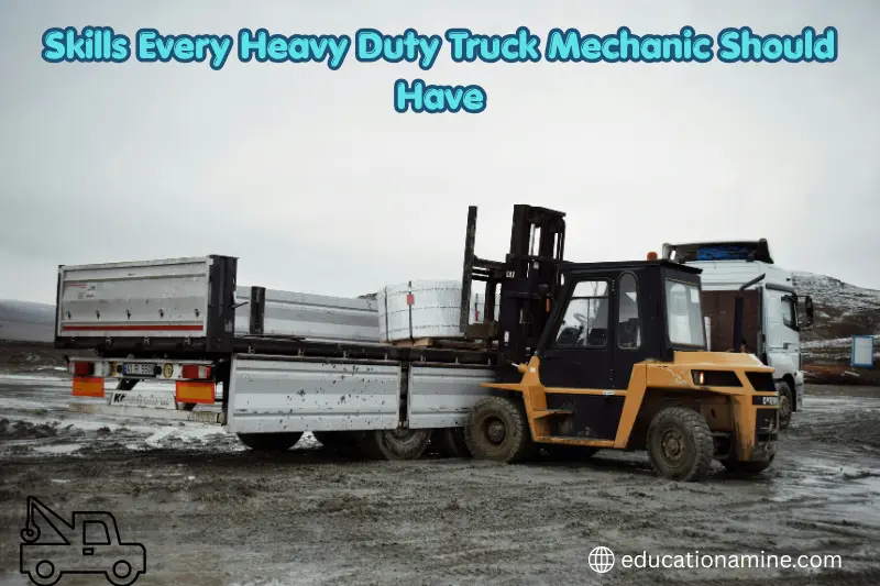 main responsibilities of a forklift truck mechanic